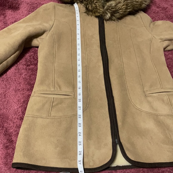 Suede with Polyester Fiber lining Jacket - Picture 5 of 8